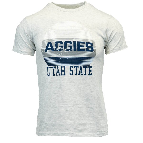 Aggies Circle Lines Heathered T-Shirt